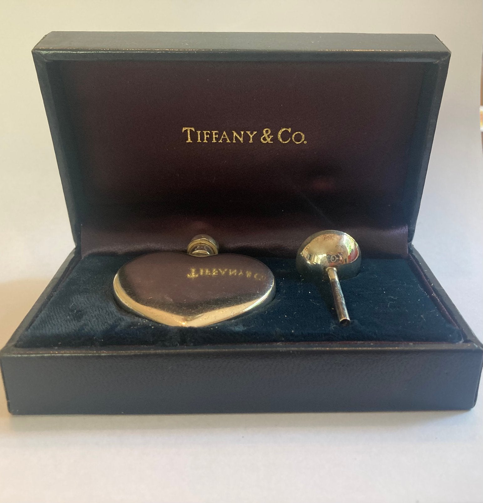 Tiffany zilveren parfumflesje, Ophalen of Verzenden, Zilver