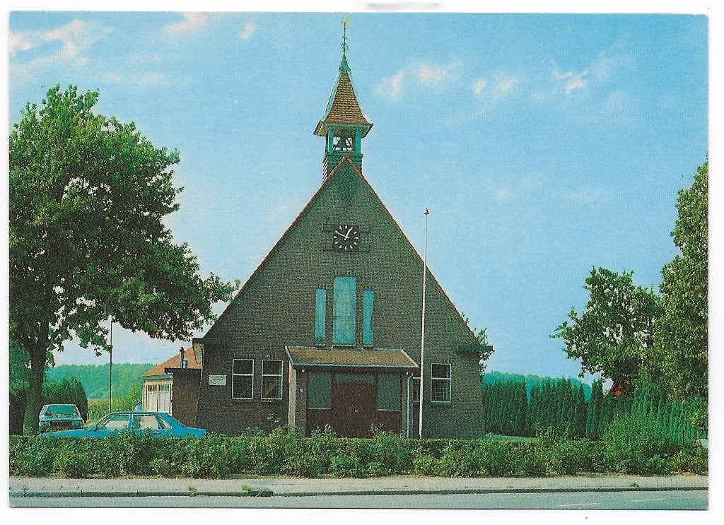 Harskamp Hervormde Kerk Ongelopen Ansichtkaart ( B4571 ), Ophalen of Verzenden, 1980 tot heden, Gelopen