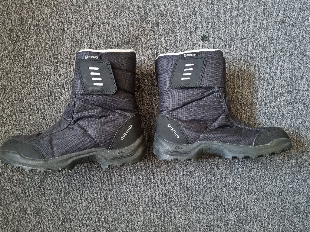 Snowboots Quechua van Decathlon maat 35, Ophalen of Verzenden, Zo goed als nieuw, Schoenen