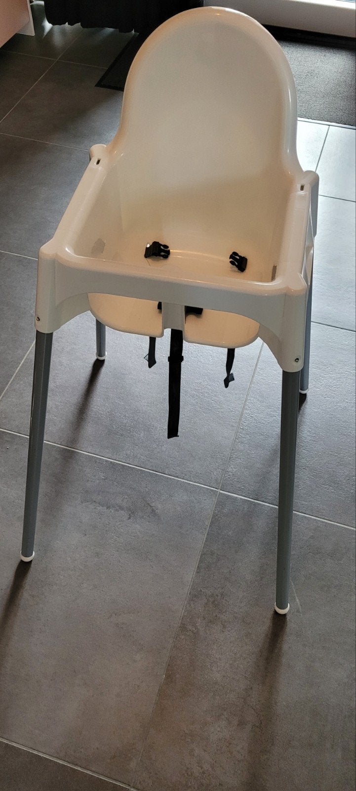 2x IKEA Antilop kinderstoel met gordel, Kinderen en Baby's, Kinderstoelen, Gebruikt, Overige typen, Gordel(s), Ophalen