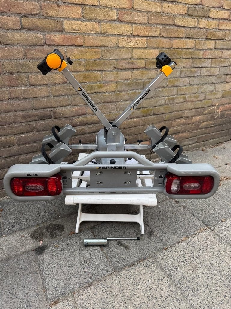 Fietsendrager Spinder Elite 2-e-bike, Ophalen, Gebruikt, 2 fietsen, Trekhaakdrager