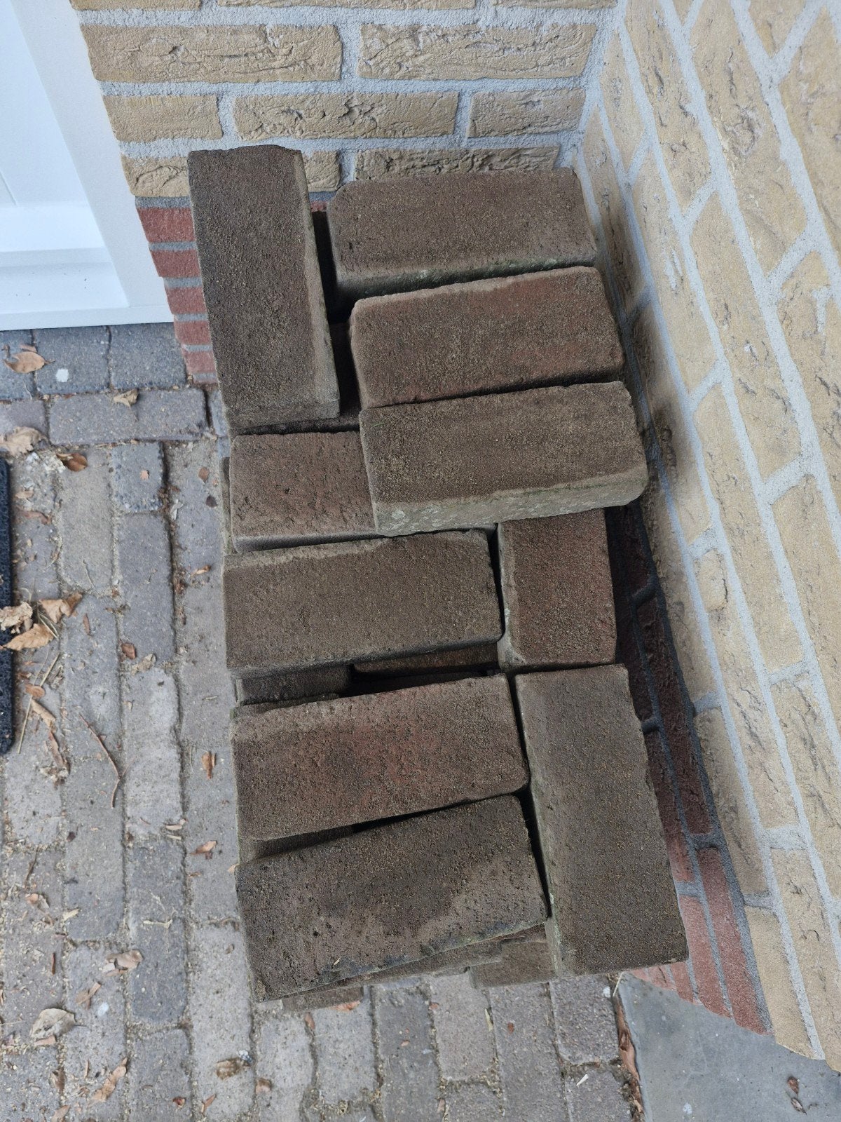 Gebruikte gebakken stenen voor tuin of bestrating, Ophalen, Gebruikt, Klinkers