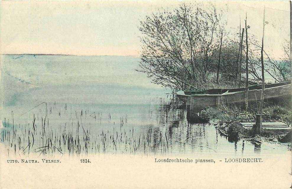 304-027-015 Loosdrecht Loosdrechtsche plassen, Verzenden, Voor 1920, Noord-Holland