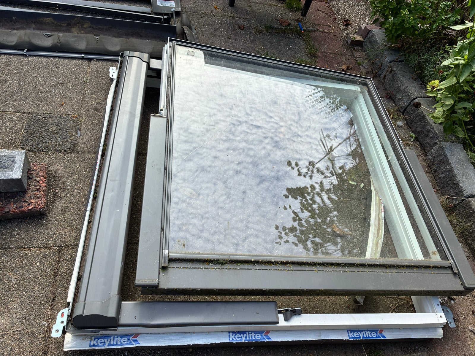 Keylite Dakraam T08 (1140x1180mm) met dubbelglas, Ophalen, Gebruikt, 80 tot 120 cm, 120 tot 160 cm