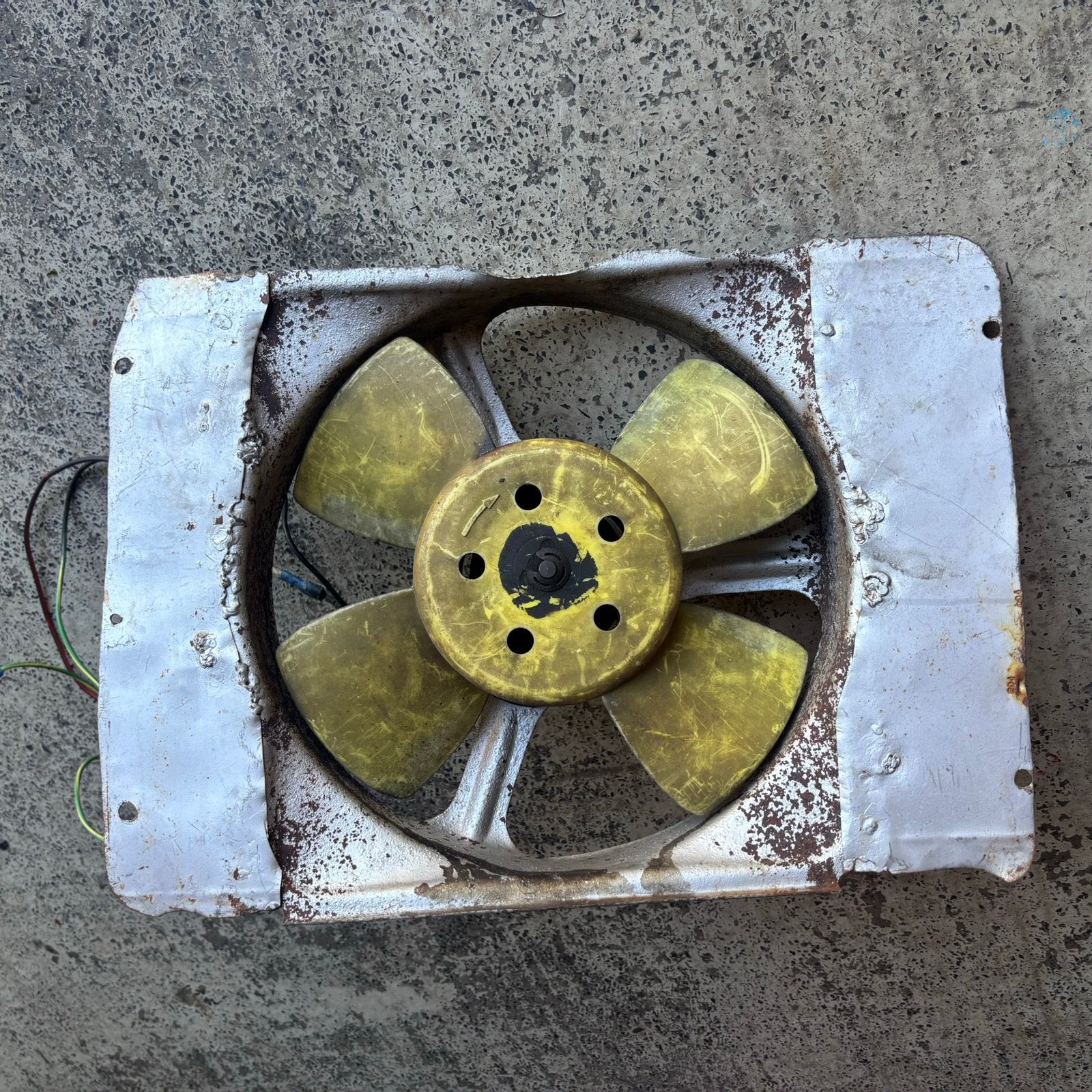Elektrische radiateurfan voor oldtimer, Ophalen of Verzenden, Zo goed als nieuw, Luchtkoeling