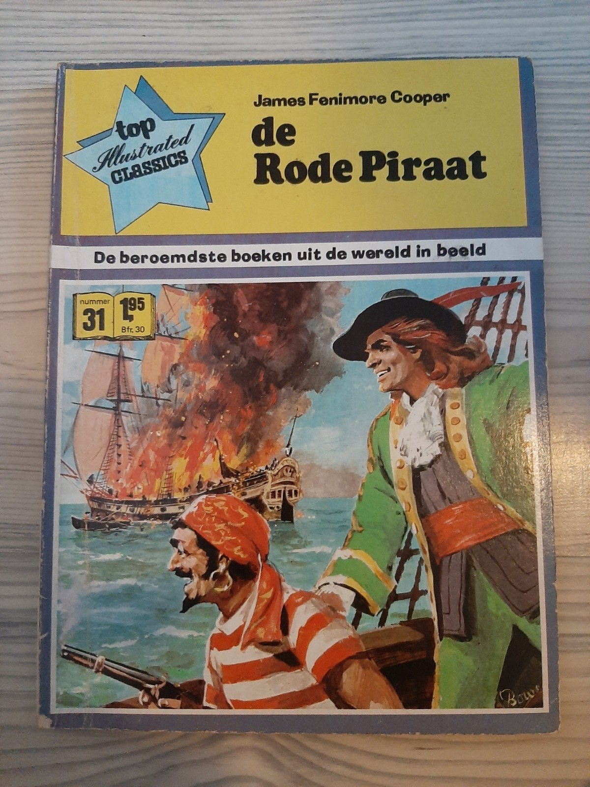 De Rode Piraat - Top Illustrated Classics nr. 31, Ophalen of Verzenden