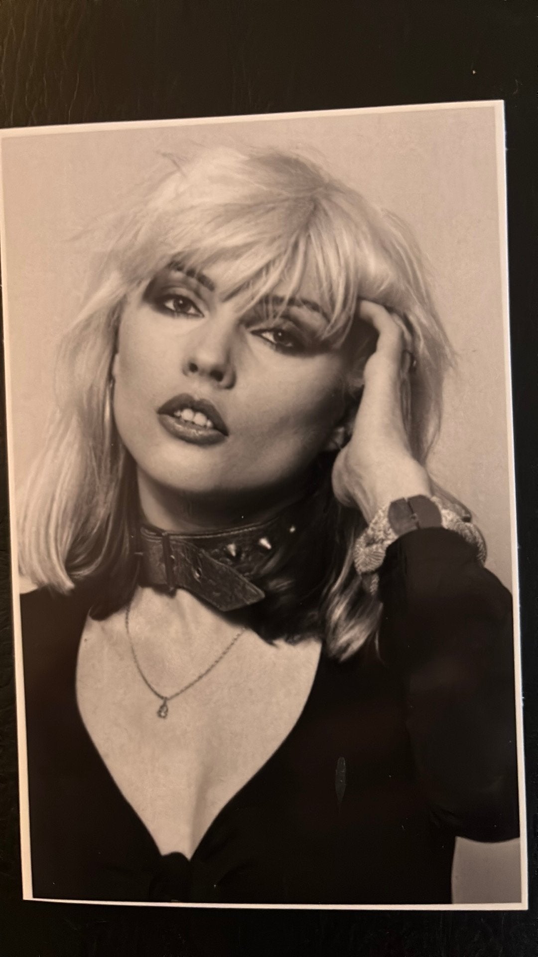 BLONDIE Debbie Harry Ansichtkaart in prima staat, Verzenden, 1980 tot heden, Ongelopen, Sterren en Beroemdheden