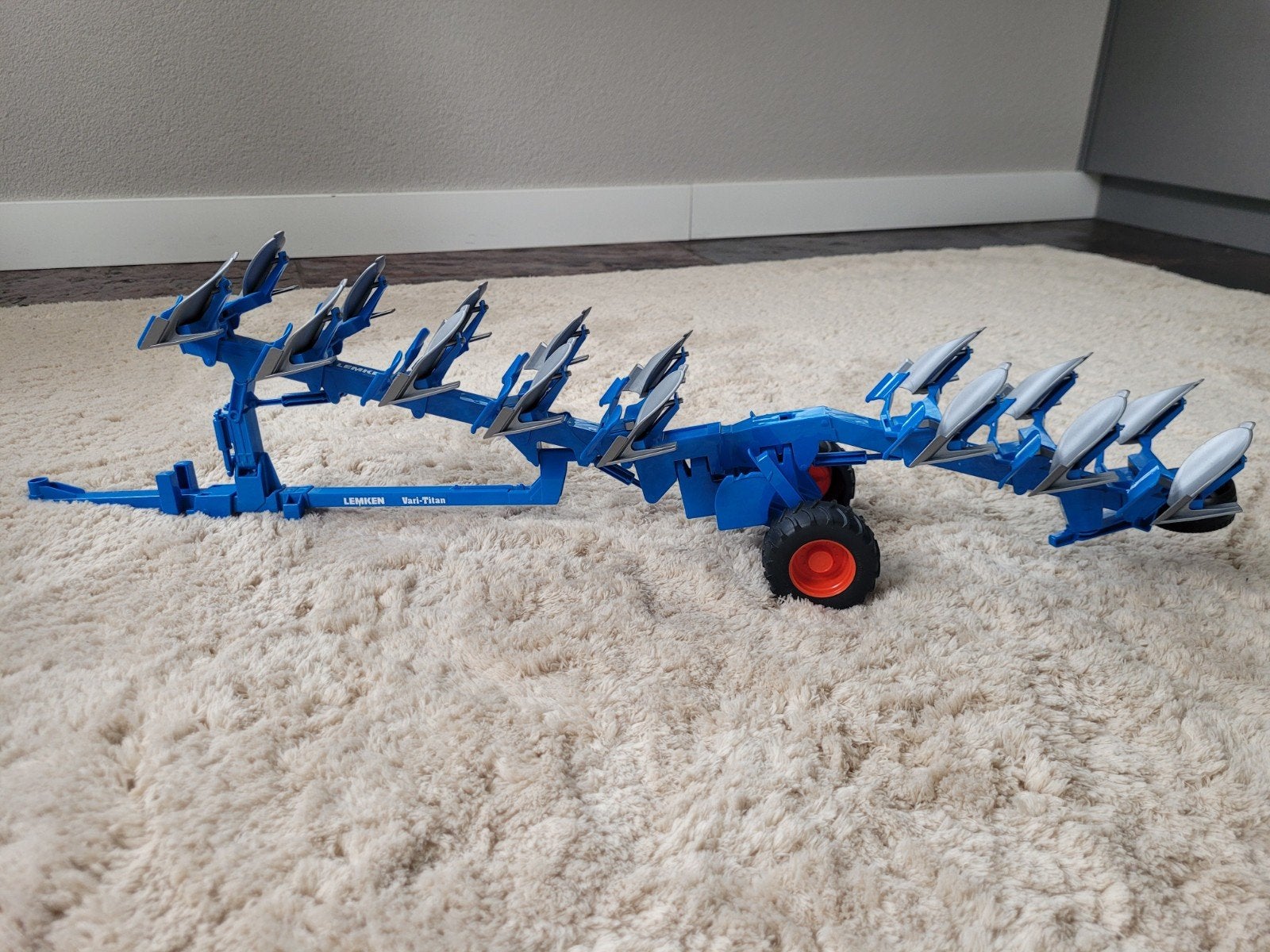 Bruder Lemken Vari-Titan Wentelploeg 02250, Ophalen of Verzenden, Zo goed als nieuw