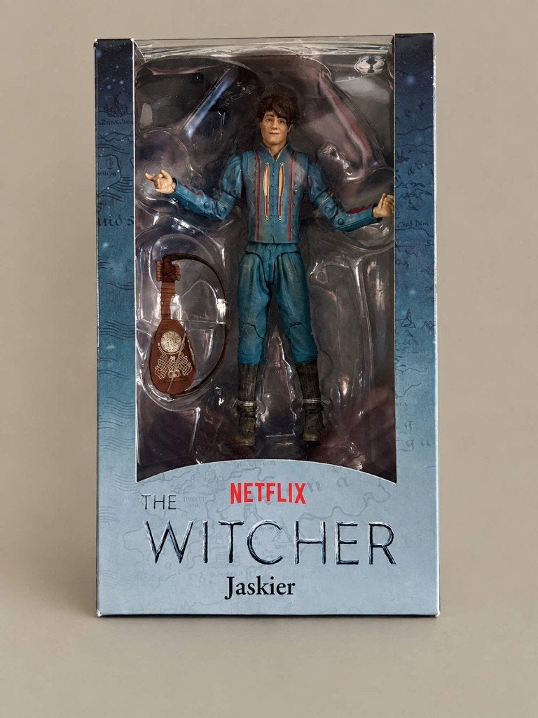 The Witcher Jaskier Action Figure – McFarlane Toys 18 cm, Verzamelen, Ophalen of Verzenden, Zo goed als nieuw
