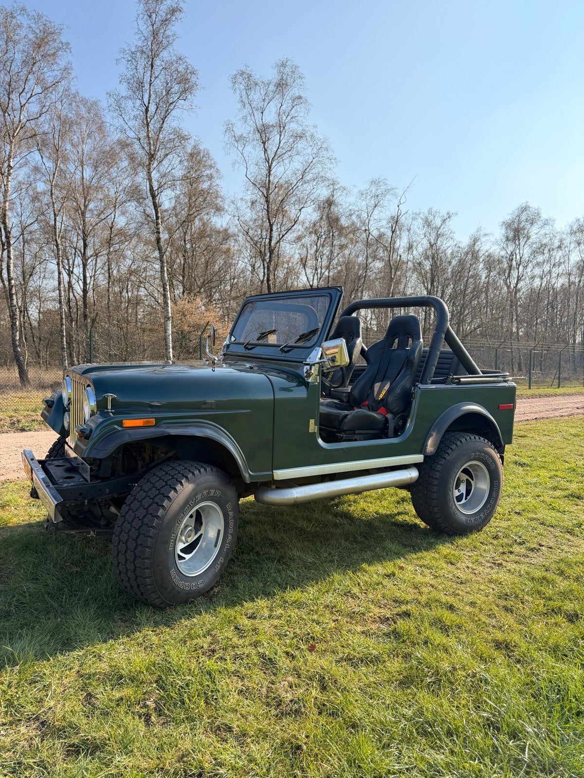 Jeep 1978 Groen, 156 pk, Cabriolet, 4 stoelen, Particulier