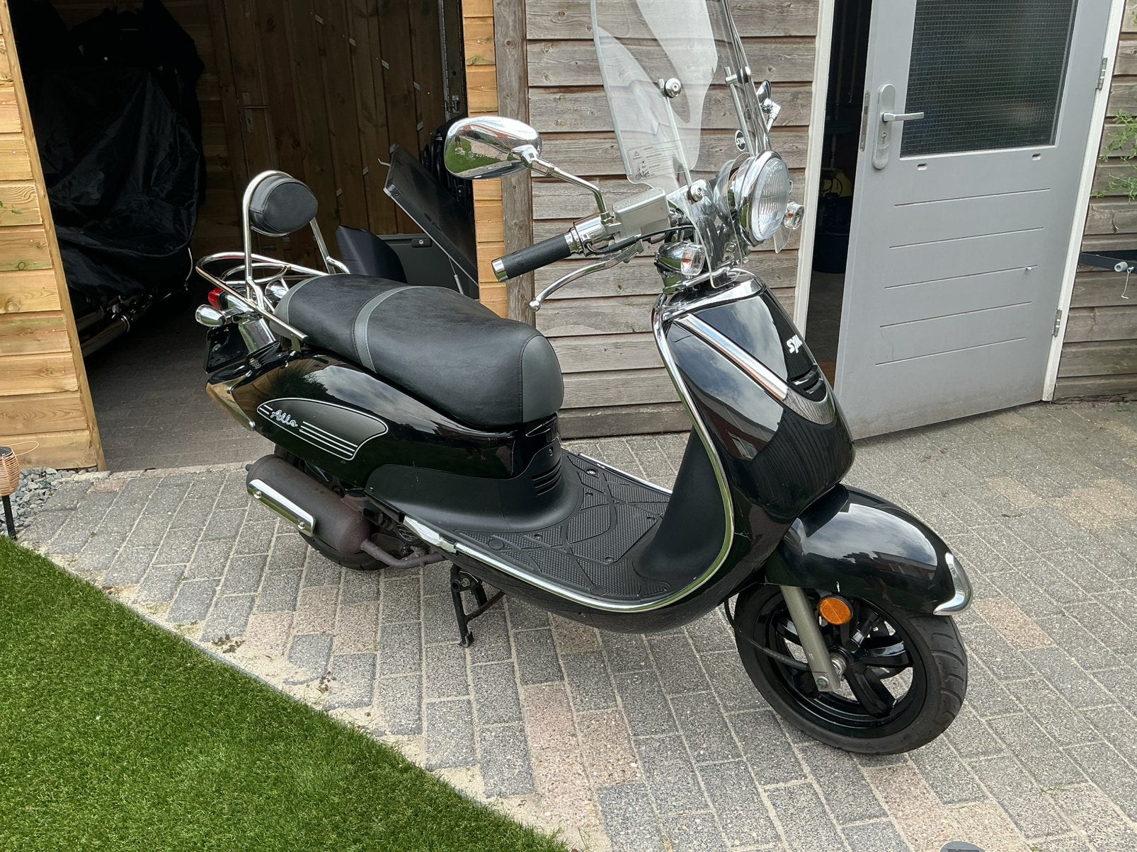 Sym allo bj 2021 in topstaat, Fietsen en Brommers, Ophalen, Zo goed als nieuw, Benzine, Allo