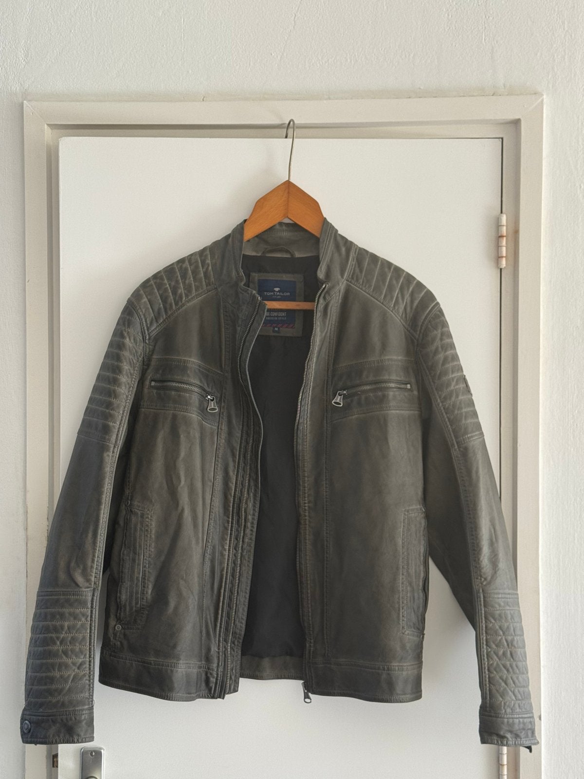 Tom tailor jas maat M, Ophalen of Verzenden, Zo goed als nieuw, Maat 48/50 (M), Grijs
