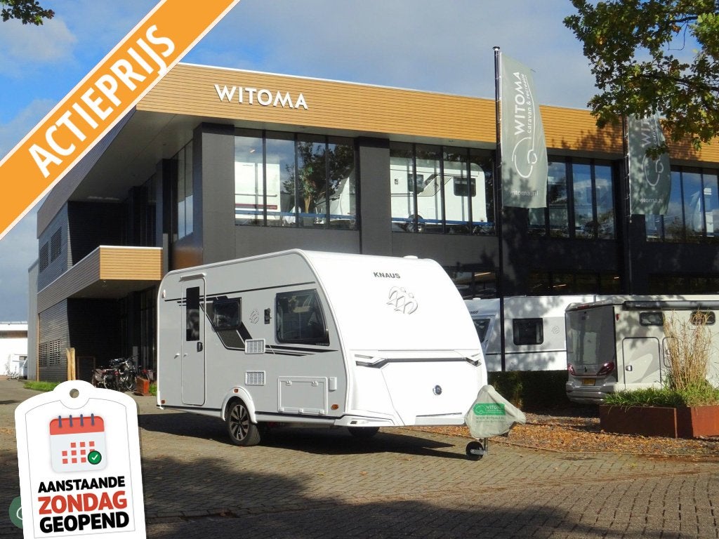 Knaus Sudwind Black Selection 420 QD modeljaar 2027, Bedrijf, Treinzit, 5 tot 6 meter, Knaus