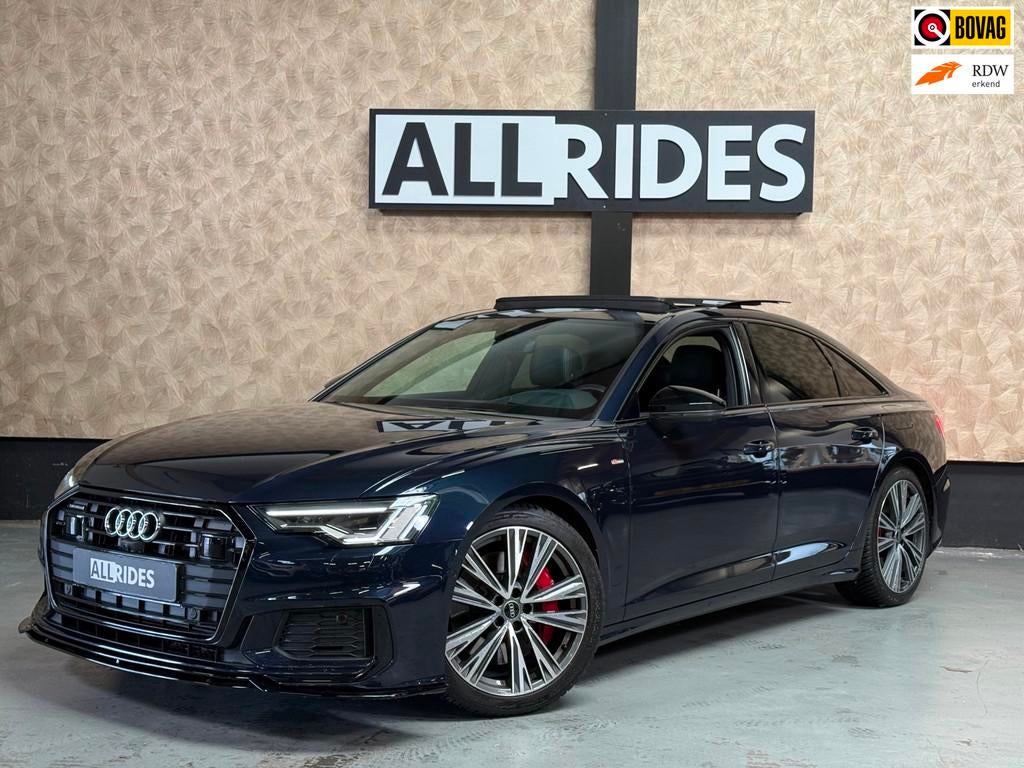 Audi A6 Limousine 55 TFSI e quattro Competition | Pano | Stu, Auto's, Audi, Bedrijf, Te koop, A6, 360° camera, 4x4, ABS, Achteruitrijcamera