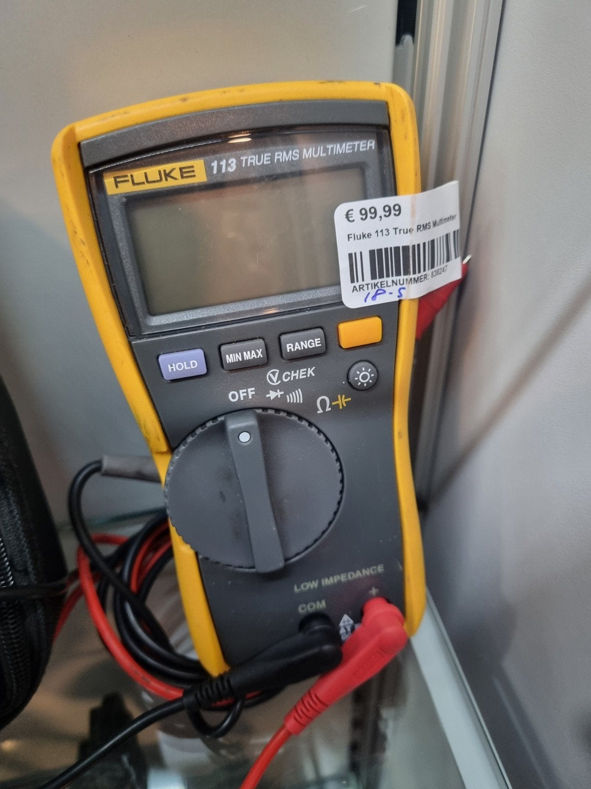 Fluke 113 True RMS Multimeter - Zo goed als nieuw, Fluke, Multimeter, Ophalen of Verzenden, Zo goed als nieuw