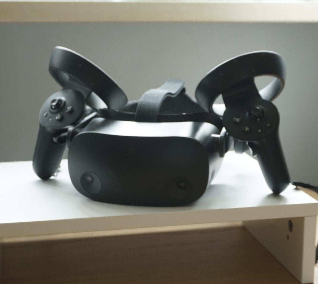 HP Reverb G2 VR-bril - met ongebruikte face mask, Spelcomputers en Games, Virtual Reality, Zo goed als nieuw, Pc, VR-bril, Verzenden