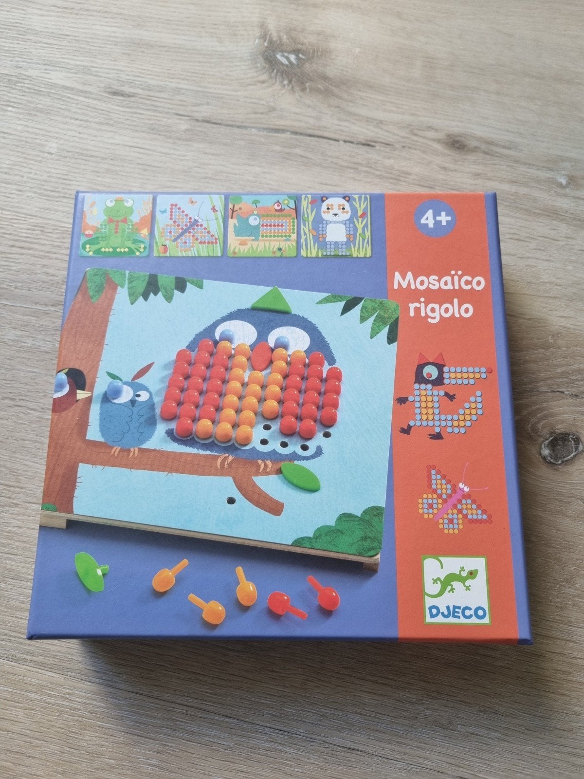DJEKO Mosaico Rigolo - Mozaïek spel voor kinderen, Ophalen of Verzenden