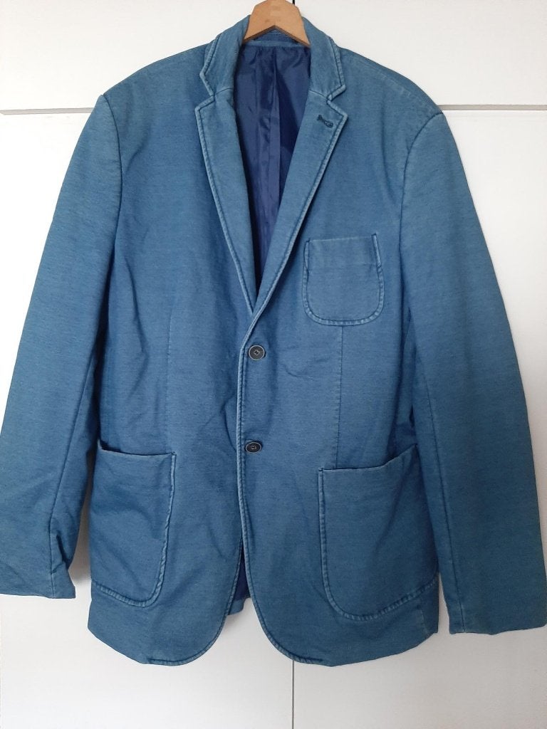 heren colberts, Ophalen, Zo goed als nieuw, Maat 56/58 (XL), Blauw