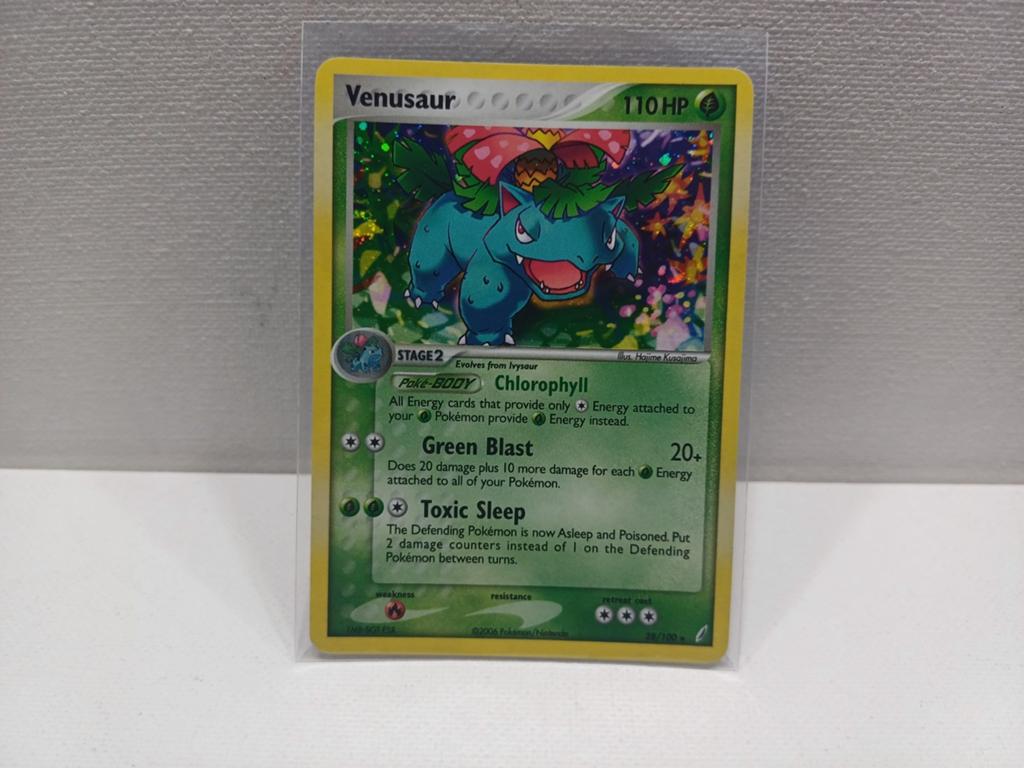 Pokemon Venusaur 2006 Crystal Guardians 28/100 Theme Deck, Ophalen of Verzenden, Gebruikt, Losse kaart