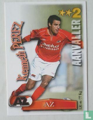 Spelerskaart AZ - Kenneth Perez 2003, Ophalen of Verzenden, Nieuw, AZ, Spelerskaart