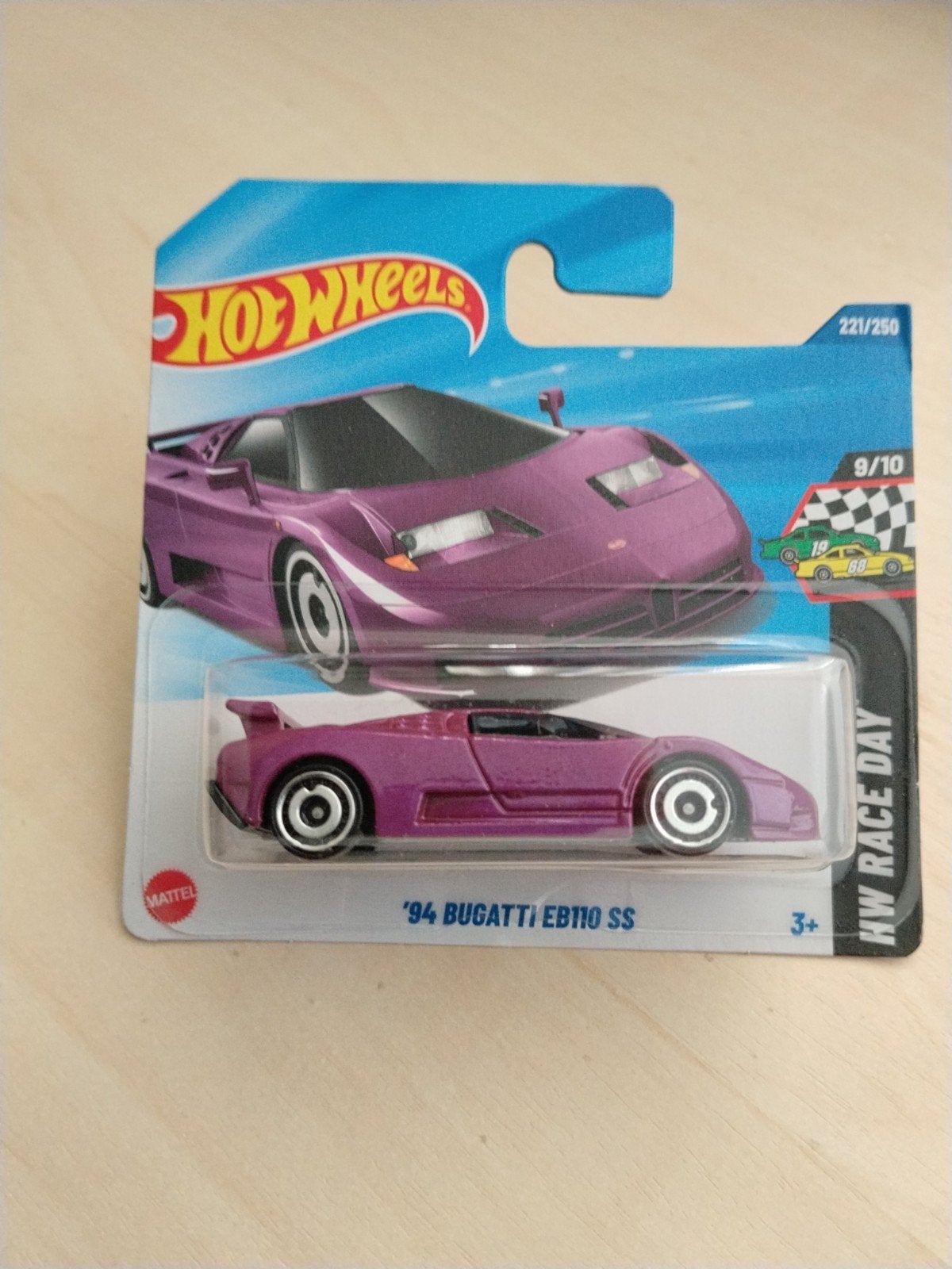 Hotwheels '94 Bugatti EB110 SS hot wheels, Hobby en Vrije tijd, Modelauto's | Overige schalen, Ophalen of Verzenden, Nieuw, Auto