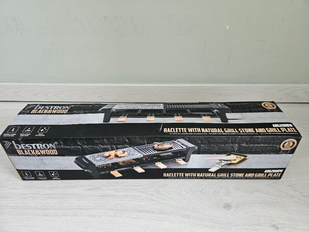 Gourmetstel / raclette nieuw elektrisch, Witgoed en Apparatuur, Gourmetstellen, Ophalen, Nieuw, 4 t/m 7 personen