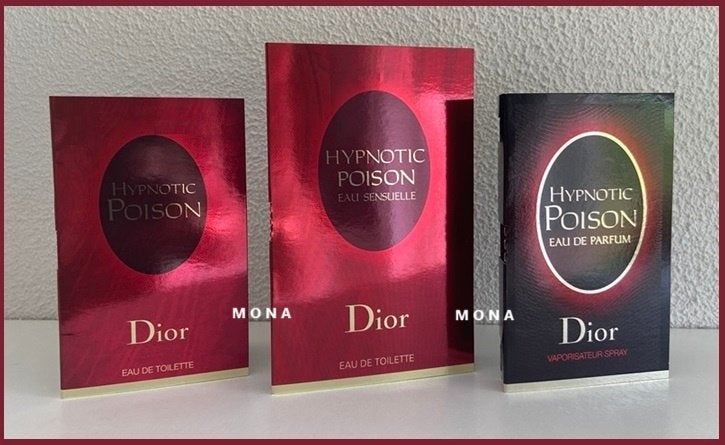 Hypnotic Poison set 3 parfum samples proefjes testers, Sieraden, Tassen en Uiterlijk, Uiterlijk | Parfum, Verzenden, Nieuw