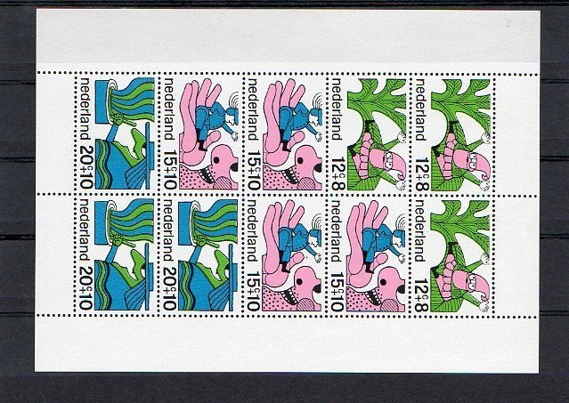 Nvph 917 kinderblok 1968 postfris, Ophalen of Verzenden, Na 1940, Postfris
