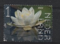 ‹(•¿•)› nl m0206 natuur 2022 waterlelie, Postzegels en Munten, Postzegels | Nederland, Verzenden, Na 1940, Gestempeld