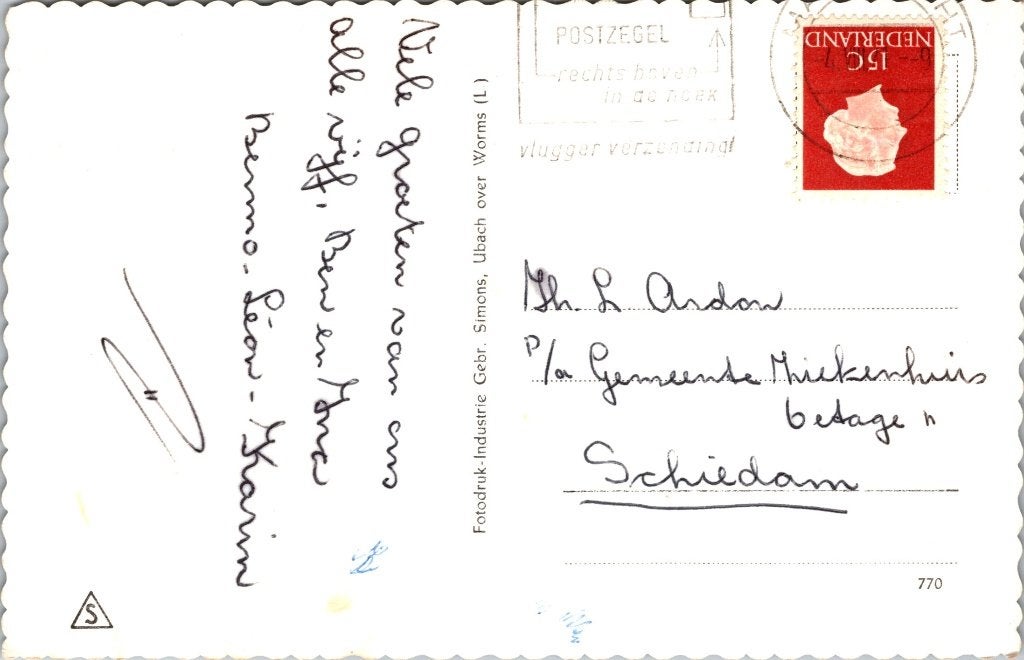 Gulpen - 12  oude ansichtkaarten, Verzenden, 1960 tot 1980, Gelopen, Limburg