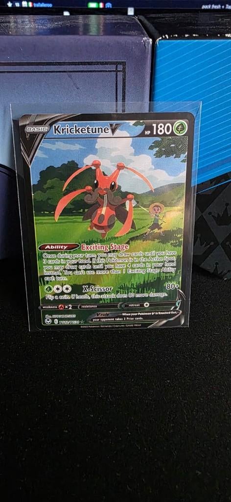 Kricketune V (SIT TG12), Ophalen of Verzenden, Nieuw, Losse kaart, Foil
