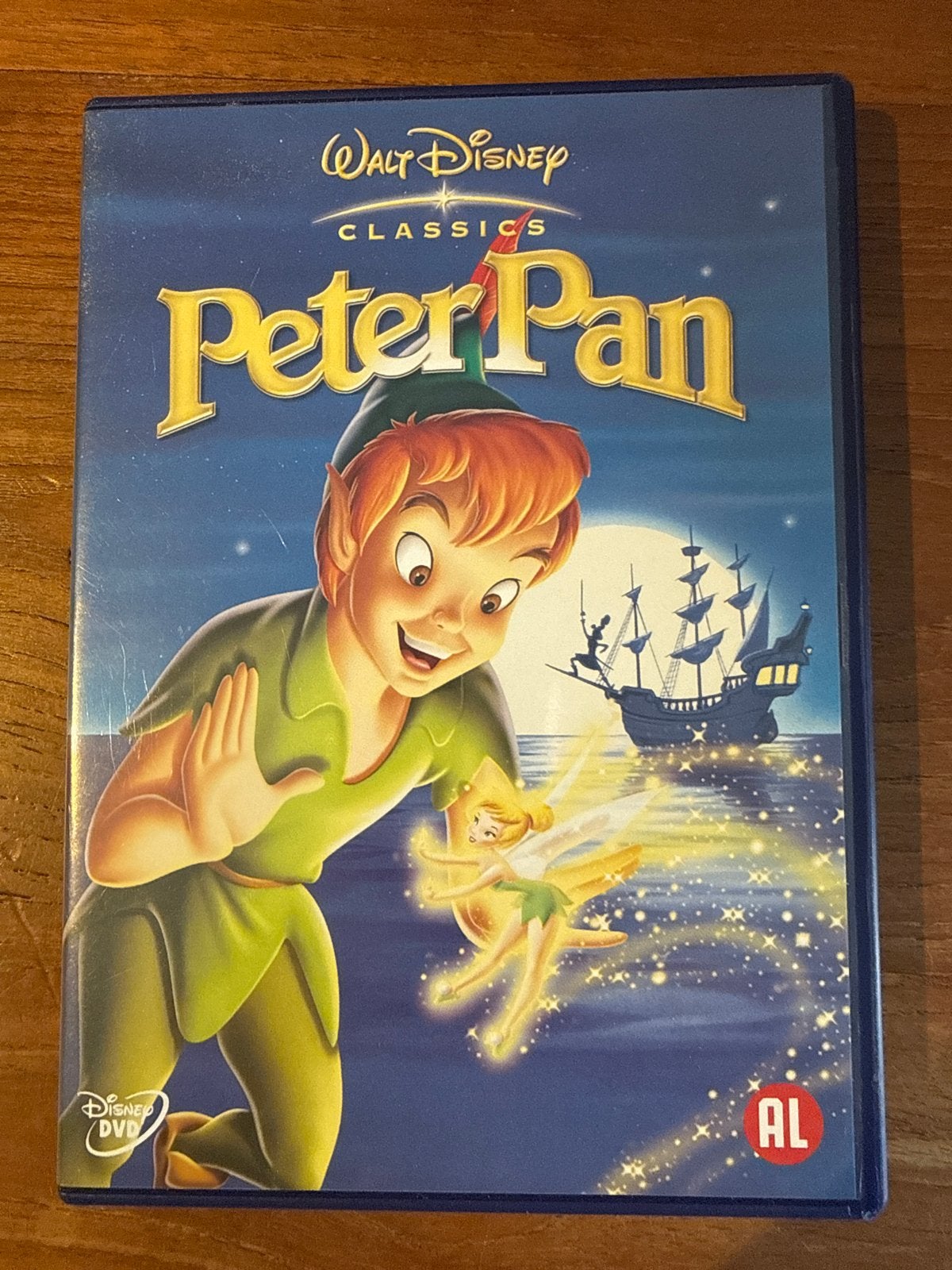 Walt Disney Classics: Peter Pan DVD - Avontuurlijke Film, Cd's en Dvd's, Animatie, Alle leeftijden, Nederlands, Film