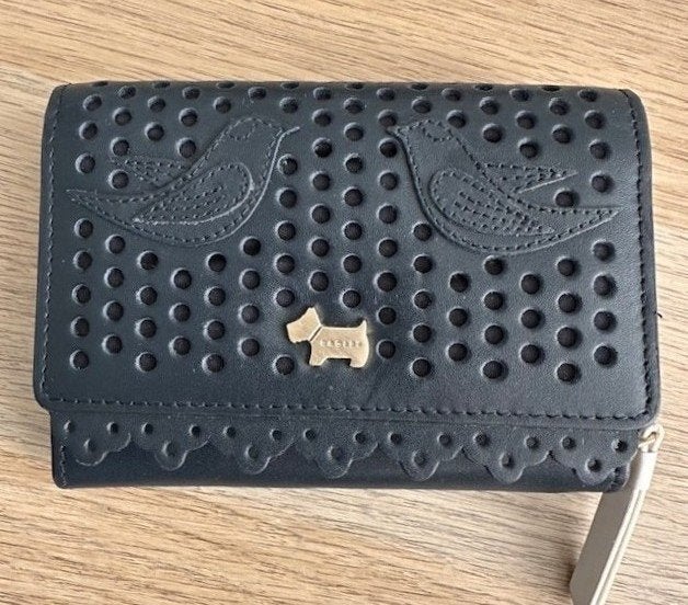 Radley portemonnee donkerblauw leer NIEUW!, Verzenden, Nieuw, Blauw, Leer