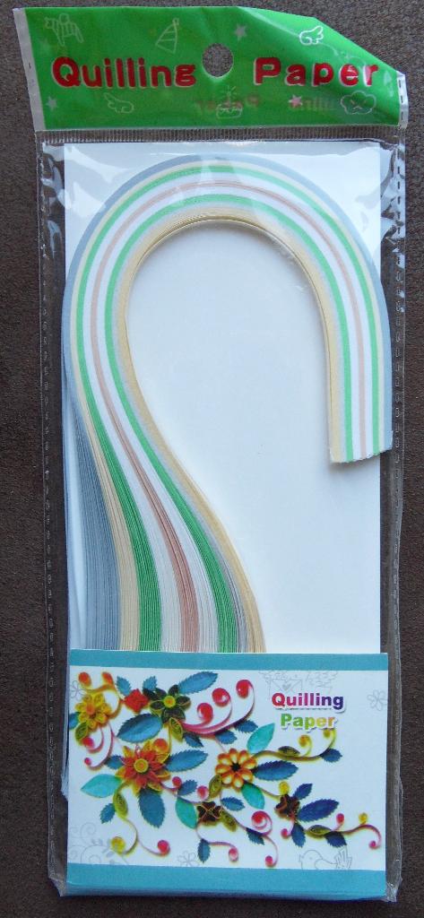 Quilling paper – papierfiligraanstroken 5mm pastel, Ophalen of Verzenden, Nieuw, Papier of Karton, Knutselmateriaal