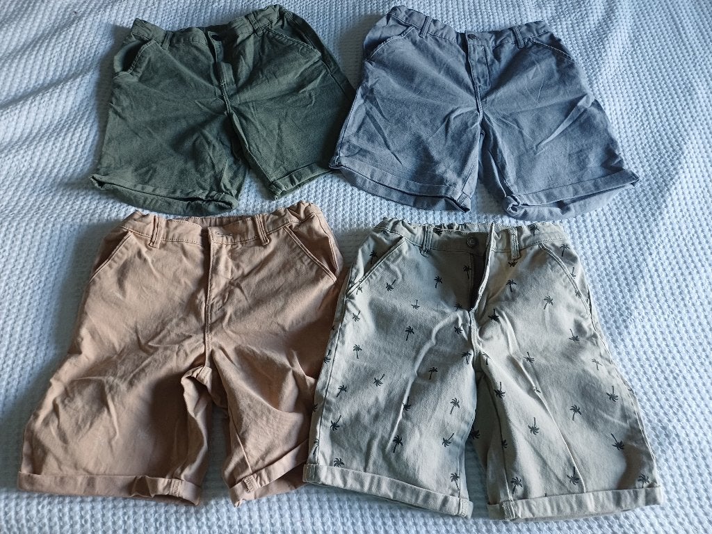 4 korte broeken, Hema, maat 146-152, als NIEUW!!! 4=€10!!!, Ophalen of Verzenden, Zo goed als nieuw, Jongen, Broek