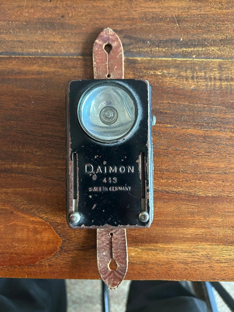 Oude militaire zaklamp met groen en rood filter, Verzamelen, Ophalen, Landmacht, Nederland, Overige typen