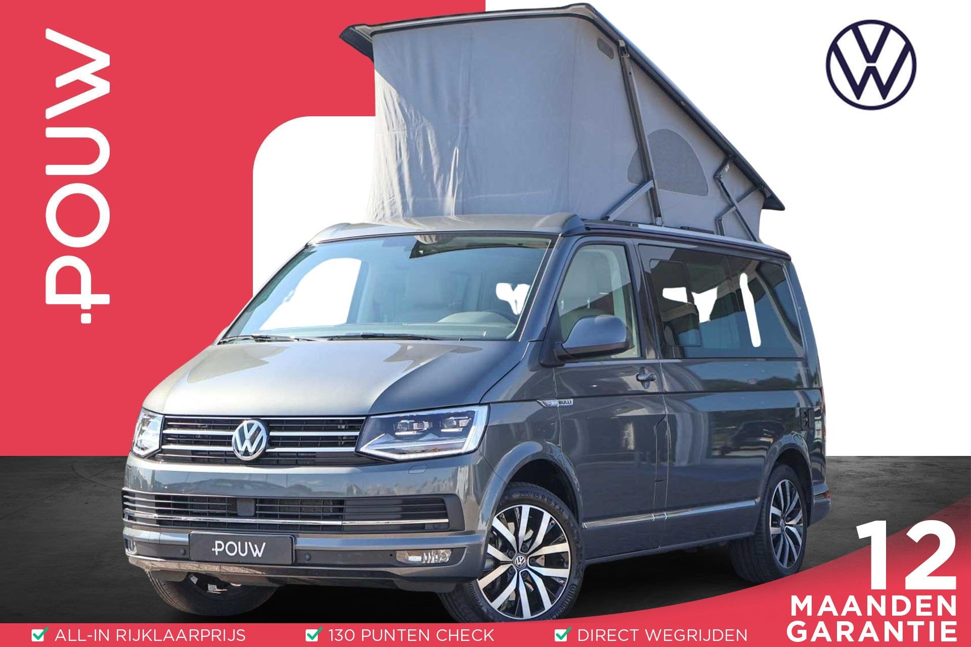Volkswagen California 2.0 TDI 150pk DSG Ocean | Trekhaak | C, Caravans en Kamperen, Campers, Pon's Automobielhandel BV., Volkswagen