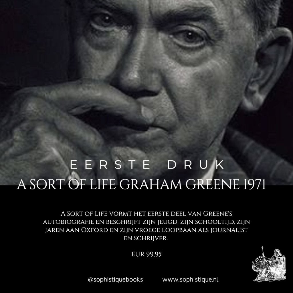 Eerste druk A sort of life Graham Greene 1971 | EUR 99,95, Boeken, Literatuur, Ophalen of Verzenden, Zo goed als nieuw