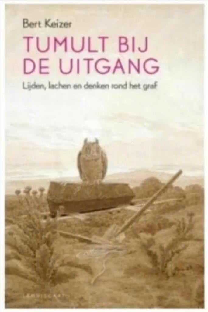 Tumult bij de uitgang (lijden, lachen, denken rond het graf, Ophalen of Verzenden, Zo goed als nieuw, Overige onderwerpen, Achtergrond en Informatie