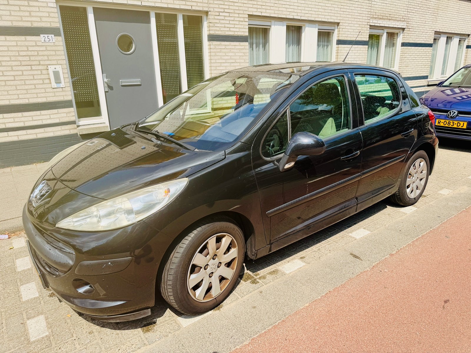 Peugeot 207 1.4 16V 5DRS 2006 Zwart, Auto's, Peugeot, Voorwielaandrijving, 1360 cc, 4 cilinders, Origineel Nederlands