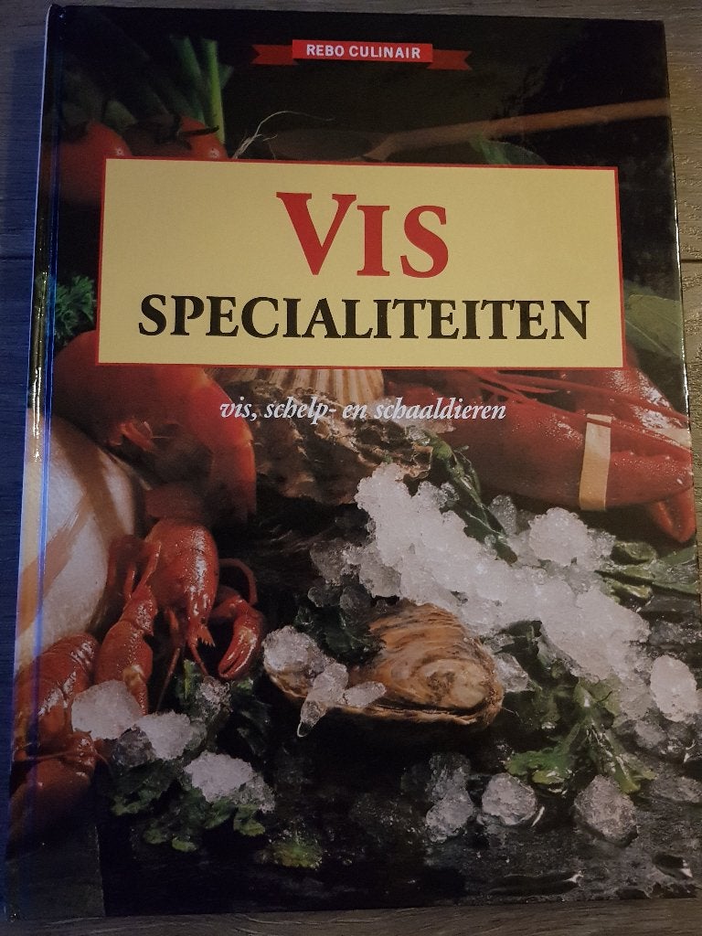 Boek : Visspecialiteiten - Vis, schelp- en schaaldieren -, Ophalen of Verzenden, Zo goed als nieuw, Ria van Eijndhoven