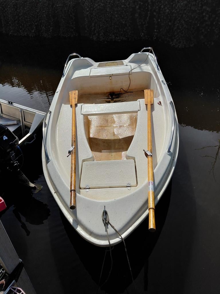 Roei-/visbootje, Watersport en Boten, Sloepen, Ophalen, Gebruikt, Overige merken, Polyester