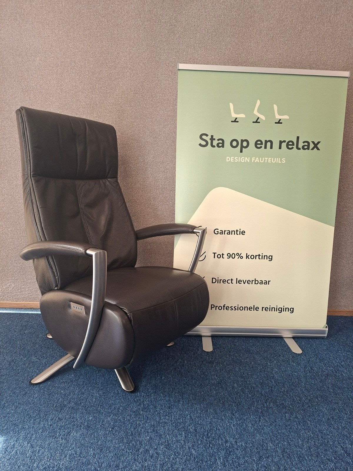 elektrische relax fauteuil De Toekomst Twice ZGAN op accu 🔋
