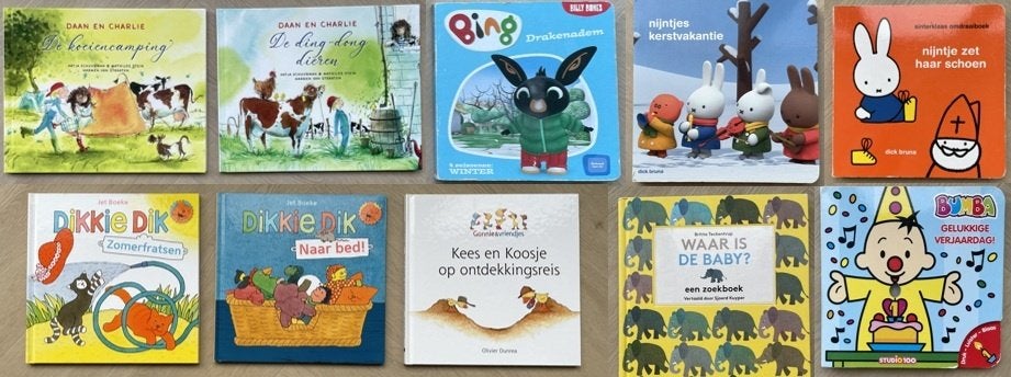 kinderboeken Nijntje, Dikkie Dik, Gonnie & vriendjes, Bumba, Ophalen of Verzenden, Zo goed als nieuw, 2 tot 3 jaar