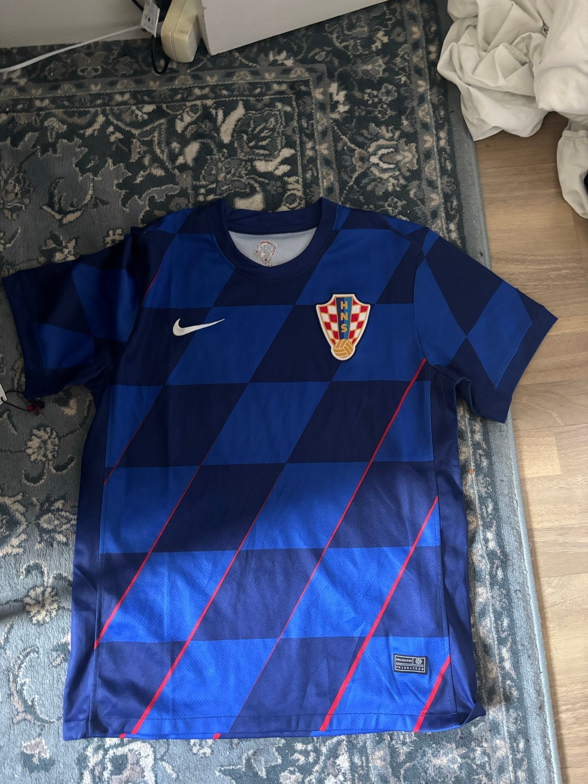 5 voetbalshirts 25€, Sport en Fitness, Maat M, Ophalen of Verzenden, Zo goed als nieuw, Shirt