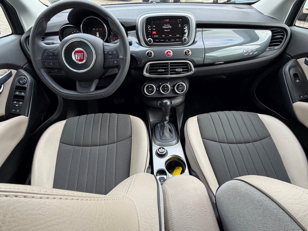 Fiat 500 X 1.4 Turbo automaat MultiAir Lounge, Leder, Xenon,, Gebruikt, 4 cilinders, Bluetooth, 600 kg