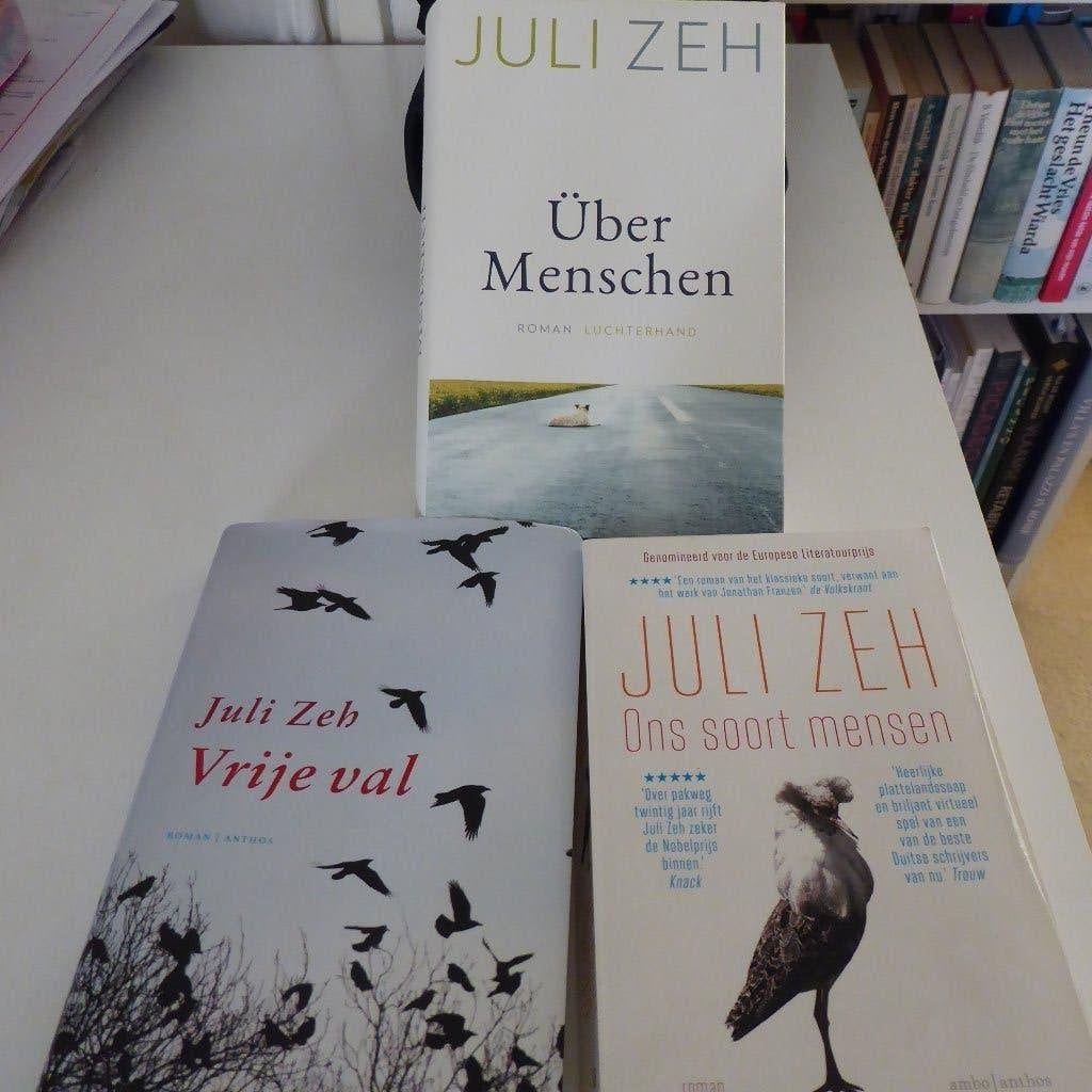 3x Juli Zeh, Ophalen, Gelezen