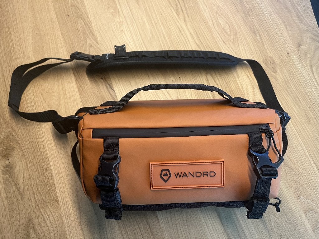 Wandrd Rogue Sling 6l, Audio, Tv en Foto, Fotografie | Fototassen, Oranje, Ophalen of Verzenden, Zo goed als nieuw, Wandrd
