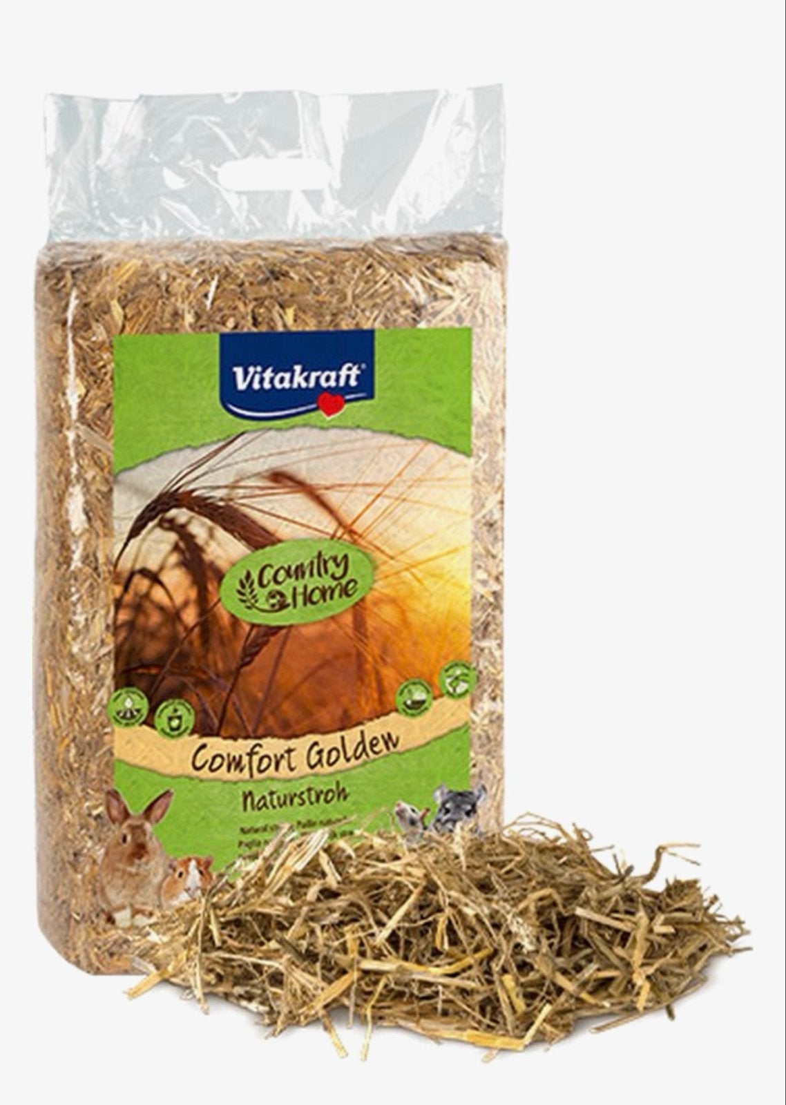 Vitakraft Comfort Golden stro - 5x1 kg, Ophalen, Nieuw, Overige typen