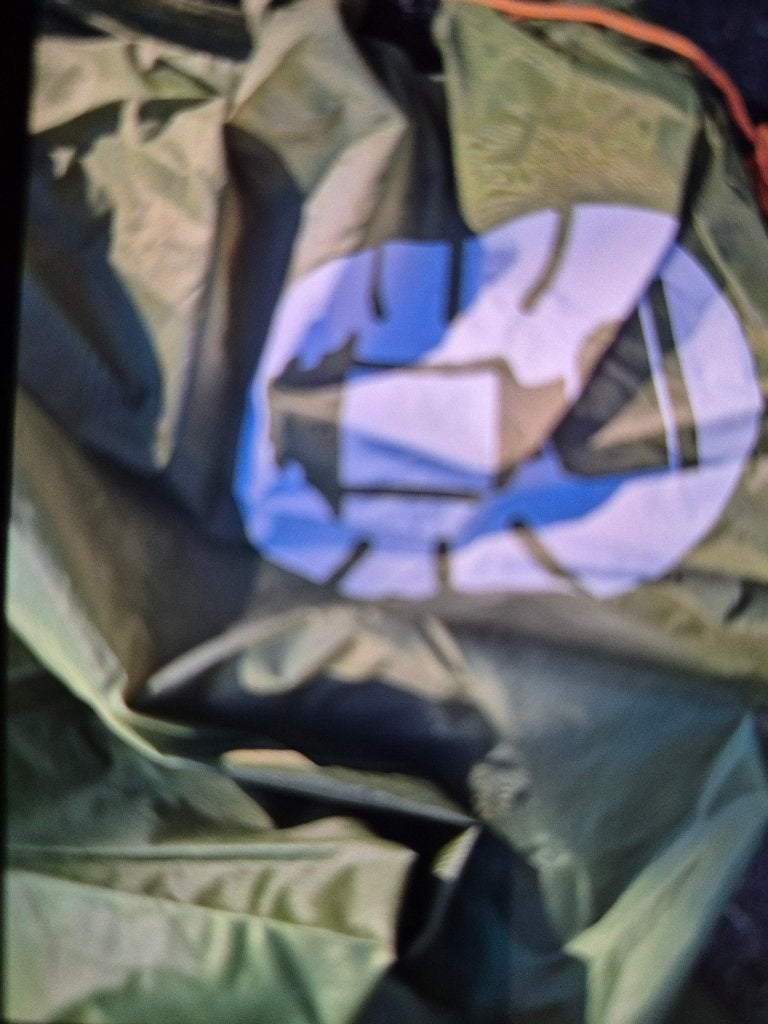 Tarp van Coleman Groen., Ophalen, Zo goed als nieuw